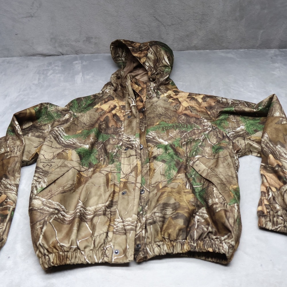 RedHead Jacket Men Medium Camo Realtree Outdoor Hunt Waterfowl Camping Utility